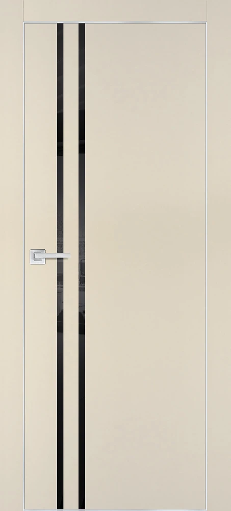 Фото Межкомнатная дверь PX-11  AL кромка с 4-х ст. Бежевый матовый