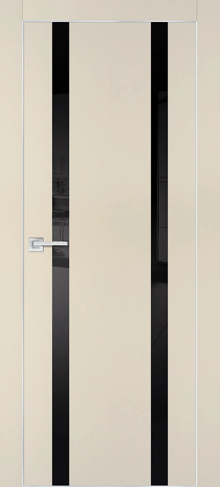 Фото Межкомнатная дверь PX-9  AL кромка с 4-х ст. Бежевый матовый