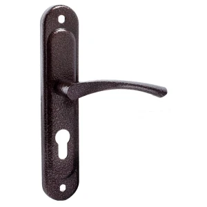 Ручка дверная на планке РФ1-55.17 (медь)