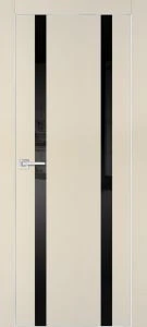 Межкомнатная дверь PX-9  AL кромка с 4-х ст. Бежевый матовый