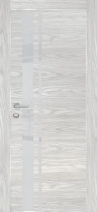 Межкомнатная дверь PX-16  AL кромка с 4-х ст. Дуб скай бежевый