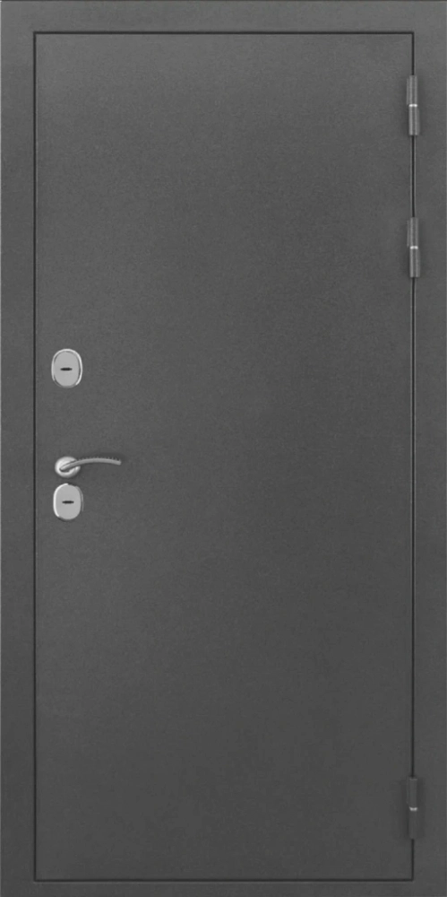 Входная дверь ДвериПРО L-Термо серебро СБ-1 (ст. белое, 16мм, венге) DPRO198350 внешняя сторона